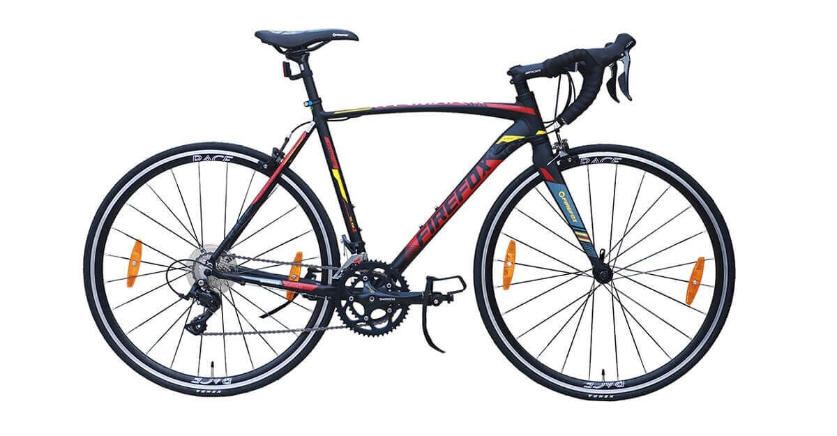 Cross between mountain discount and road bike