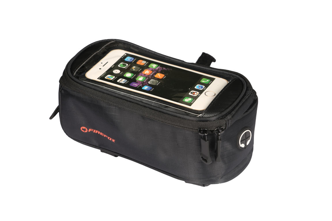 Top tube Phone Bag with storage image number 3